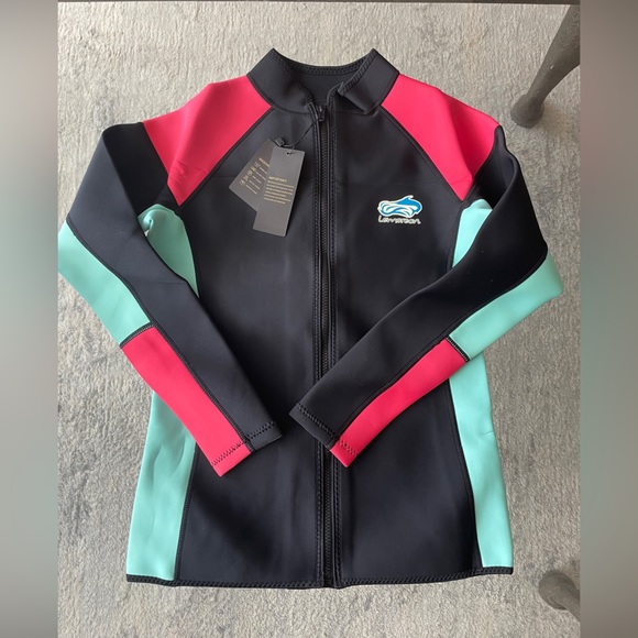 Women’s 1.5mm Color Block Wetsuit - Small - Picture 1 of 11